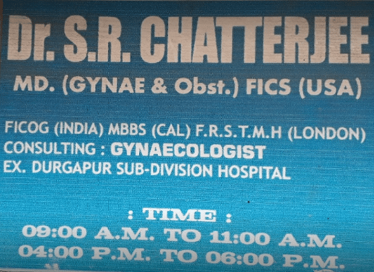 Dr. S. R. Chetterjee